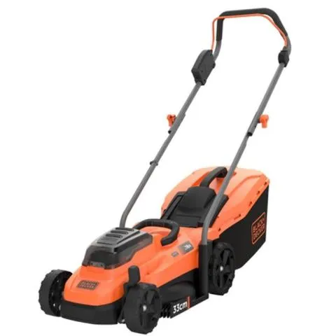 Begränsat erbjudande BCMW3318N-XJ Black & Decker Gräsklippare utan batteri och laddare